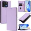 XINYEXIN Cover per Xiaomi 14T Pro 5G, Custodia Portafoglio in Pelle Cover Folio a Libro con Slot per Porta Carte Supporto Magnetica Flip Case - Viola