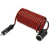 OcioDual Presa Accendisigari 12v, 5 Metri, Prolunga Accendisigari Auto 12v, Accessori Camper, Cavo Prolunga Presa di Corrente per Auto, Camper, Caricatore Adattatore, LED