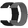 DMVEIMAL Cinturino 22mm Nylon per Huawei Watch Gt/Gt 2 46mm/per Samsung Galaxy Watch 3 45mm/Galaxy Watch 46 mm/Gear S3 Frontier, Smartwatch Cinturini Sport per Amazfit Bip 5/Gtr 2e Band Uomini Donne 2 Pack