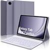 WINCHKING Tastiera per Samsung Galaxy Tab A9 8.7, Cover Galaxy Tab A9 con Tastiera, Italiano Bluetooth Rimovibile Retroilluminata Keyboard per Samsung Tablet a9 2023 8.7 Pollici, Viola lavanda