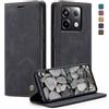 Phernykas Cover per Xiaomi Redmi Note 13 Pro 5G/Poco X6 5G, Flip Libro in Pelle Premium, Wallet Case con Porta Carte, Portafoglio Magnetica, [Antiurtoo][Cavalletto] Custodia per Note 13 Pro 5G, Nero