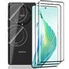 Anoowkoa 2 Pezzi Vetro Temperato Per Honor Magic 5 Lite – Pellicola Protettiva Trasparente 9H Anti Graffio - 4