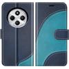 BoxTii Cover per Redmi 14C 4G / Xiaomi Poco C75 4G / Redmi A4 5G, Custodia in PU Pelle Portafoglio, Magnetica Flip Cover a Libro con Slot per Schede per Redmi 14C 4G, Blu