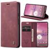 Phernykas Cover per Google Pixel 9 Pro XL Libro Pelle Portafoglio, [Porta Carte] [Magnetica] Premium PU Flip Wallet Custodia Cellulare Protection per Pixel 9 Pro XL Leather Case, Vion-rosso