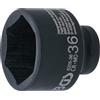 BGS Llaves de vaso impacto hexagonal | entrada 12,5 mm (1/2) | 36 mm