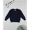 Prénatal Cardigan tricot blu bambino con ricamo