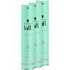 TAFT Schwarzkopf - Spray per capelli in taffettà, volume (3 x 250 ml), grado di tenuta 3, stile vegano per tutti i tipi di capelli