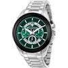 Maserati Orologio Uomo, Cronografo, Analogico, Cinturino in Acciaio, Collezione Traguardo - R8873612060
