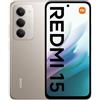 Xiaomi Redmi 15 8+256gb Titanium Gray 6.9'' DS Smartphone Nuovo