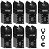 FOTYBEI Set di Lame Utensile Multifunzione Oscillante 35 pezzi Legno Plastica Metallo Accessori Utensile Multifunzione Oscillanti Compatibile con Dewalt Makita Ryobi Parkside Black&Decker e altro ancora