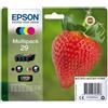 Epson MULTIPACK 4PZ CARTUCCIA ORIGINALE EPSON C13T29864012 T2986 29 Home XP-235 XP-452