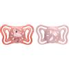 CHICCO Succhietto Chicco Physio Forma Light Silicone 2 pz Rosa 6-16 m