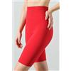 Risalti Leggings Sportivi Ciclista Donna in microfibra Seamless a Coste Sottili