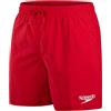 Speedo Men's 16" Watershort Swimming Trunks| Quick Dry | Comfortable Fit | Classic Style | Drawstring Waist, Fed Red, L