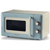 ARIETE FORNO MW VINTAGE 20 LT MICROONDE, potenza microonde 800 W, capacità l, Celeste