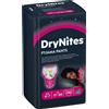 Huggies Drynites Mutandine Assorbenti Bambina 4-7 Anni 10 Pezzi