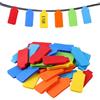 Maxqzin 36 etichette per cavi, etichette per cavi in nylon, 6 colori, etichette per cavi, etichette riutilizzabili, clip in , marcatori per cavi per casa, ufficio