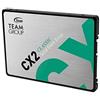 Team Group HARD DISK SSD INTERNO 256GB SATA-III 2,5 Team Group CX2 T253X6256G0C101