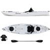 Big Mama Kayak Kayak posto singolo acquaprima Big Mama Kayak - canoa da 310 cm + 2 gavone + 1 pagaia + 1 seggiolino (full pack) - granit