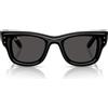 Ray-Ban Occhiali da Sole RB4940 601/87 Wayfarer Puffer X ASAP Rocky Nero/Ultra Black Unisex