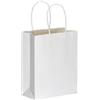 Shopper in carta bianca personalizzabile Lucca XS personalizzate o neutre