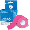 K-Active Tape Classic, nastro kinesiotapes super delicato sulla pelle, impermeabile, nastro kinesiologico per sport e terapia, tenuta extra lunga, 5 cm x 5 m, colore rosa