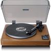 Lenco Giradischi Lenco LBTA-165WD Automatico in legno 33-45 rpm Bluetooth Marrone [LBTA-165WOOD]