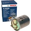 Bosch Filtro Diesel per Auto Bosch N6500 - Separa le particelle e l'acqua dal carburante, protegge il sistema di iniezione