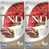 FARMINA N&D Quinoa Adult Mini Neutered Duck, Broccoli & Asparagus 2 x 7kg