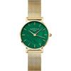 Rosefield Orologio da donna con bracciale in maglia di acciaio inossidabile color oro Small Edit 26mm