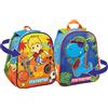Mitama Zainetto Spinny Boy Dinoskate Zaino con Doppia Grafica per Asilo Scuola materna