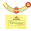 PRL) SPUMANTE PINOT SECCO LA VERSA ETICHETTA VINO LABEL VIN TINTO VINHO
