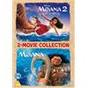 Disney's Moana 1 & 2 Double pack (DVD) Auli'I Cravalho Dwayne Johnson