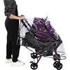 Hztyyier Parapioggia impermeabile in PVC per passeggino, Copertura antipolvere universale resistente per carrozzina bambino