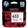 HP Originale Cartuccia HP 653 (3YM74AE) colore - B00251
