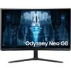 Samsung Neo G8 Monitor PC 81,3 cm [32] 3840 x 2160 Pixel 4K Ultra HD Nero, Bianc