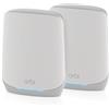 NETGEAR Orbi RBK762S Banda tripla [2.4 GHz/5 GHz/5 GHz] Wi-Fi 6 [802.11ax] Bianc
