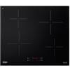 De Longhi PRONTA CONSEGNA - SPEDIZIONE IMMEDIATA Piano Cottura da Incasso Induzione 60 cm 4 Zone Nero Design De Longhi PIN 62