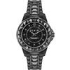 Philipp Plein Orologio analogico al quarzo da donna Plein Lady Rock, Nero, Bracciale