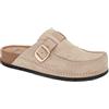 Scholl CALZATURA BORA MOCCASIN SUEDE W BEIGE TOMAIA PELLE SCAMOSCIATA FODERA TOMAIA SFODERATO SOTTOPIEDE PELLE SCAMOSCIATA SUOLA PU FITTING G 36