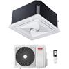 Riello Climatizzatore Monosplit CASSETTA AARIA MONO PLUS I-AMK 60X60 12000 btu AMK 35 P Inverter R32 Classe A++ ,