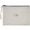 Bonateks Trfcb100951, Pochette da Donna, Beige, 25x5x18 Cm