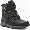 KangaROOS K-MJ Eldora EV RTX Stivali da neve unisex, taglia 39 EU, Jet Black Steel Grey., 39
