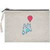 Bonateks Trfcb100985, Pochette da Donna, Beige, 25x5x18 Cm