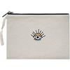 Bonateks Trfcb100724, Pochette da Donna, Beige, 25x5x18 Cm