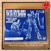BANDAI PG UNLEASHED 1/60 RX-78-2 Gundam Clear Color Armor Parts Model Kit NUOVO