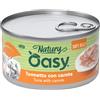 Oasy wet cat natury soft jelly tonnetto con carote lattina 85 g