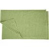 Superior - Set di tappetini per Il Bagno Rivestiti, Cotone 100% Pettinato, Verde terrazzo, 22 x 35 Pollici, 2 Pezzi