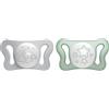 Chicco Succhietto Chicco Physio Forma Micrò Glow Silicone 2 pz 0-2 m