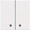 Kopp ATHENIS 833011185 - Altalena a bilanciere con lente, trasparente, compatibile con Smart Switch ibrido bianco puro